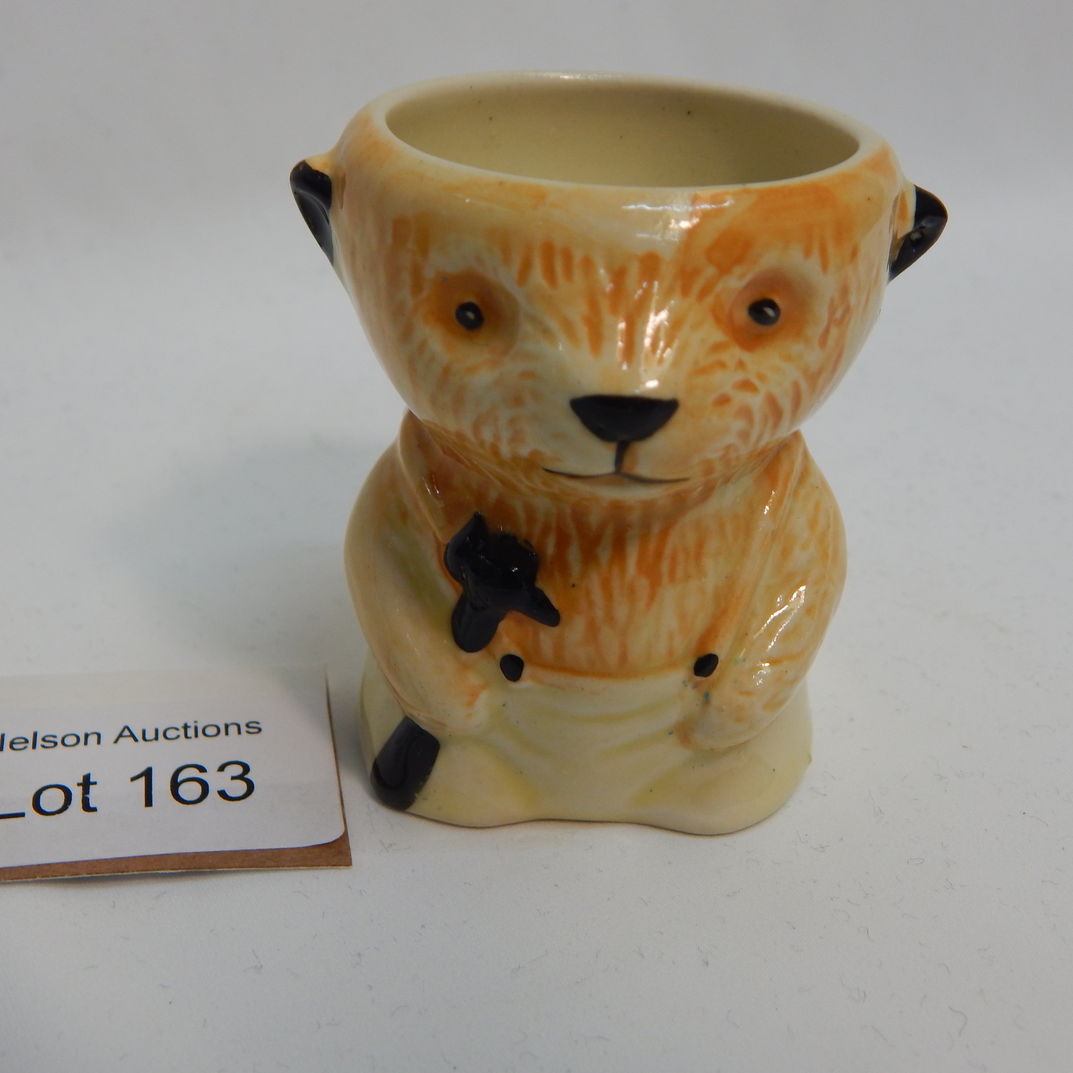 c1960 English Keele St Sooty Egg Cup — NZ auction result