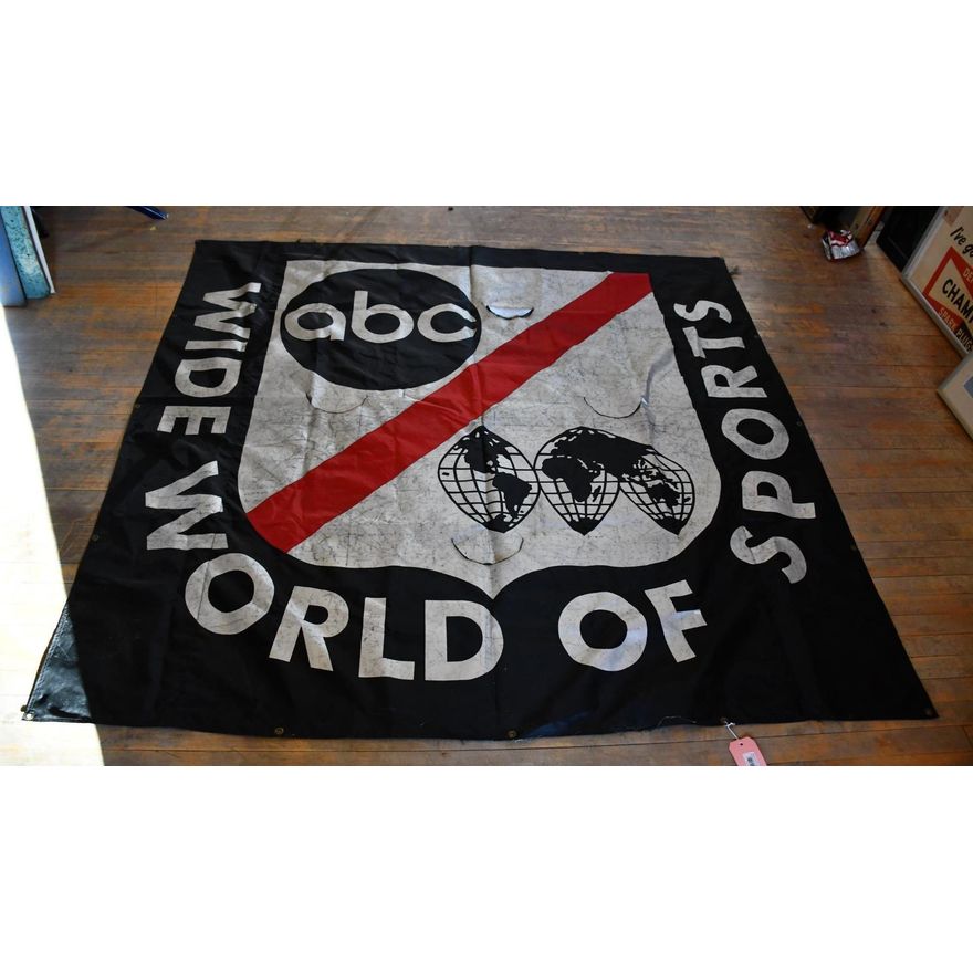 An Original ABC "Wide World of Sports Banner