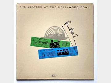Beatles: Paul McCartney Signed "The Beatles at the Hollywood Bowl" Album (Bryan Ulrich) (JSA)