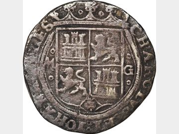 KM# SIMIL 18, Nesmith 34 – 4 Reales (1542-1543) oMo oGo. VF.