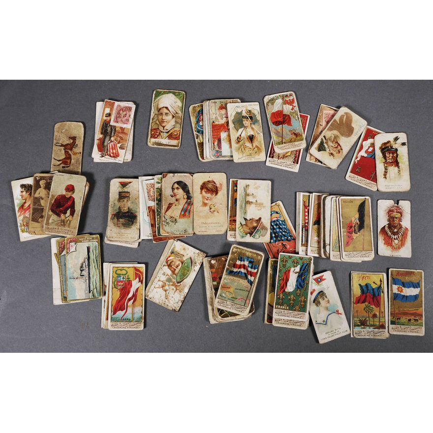 (75) ALLEN & GINTER 19C TOBACCO CARDS