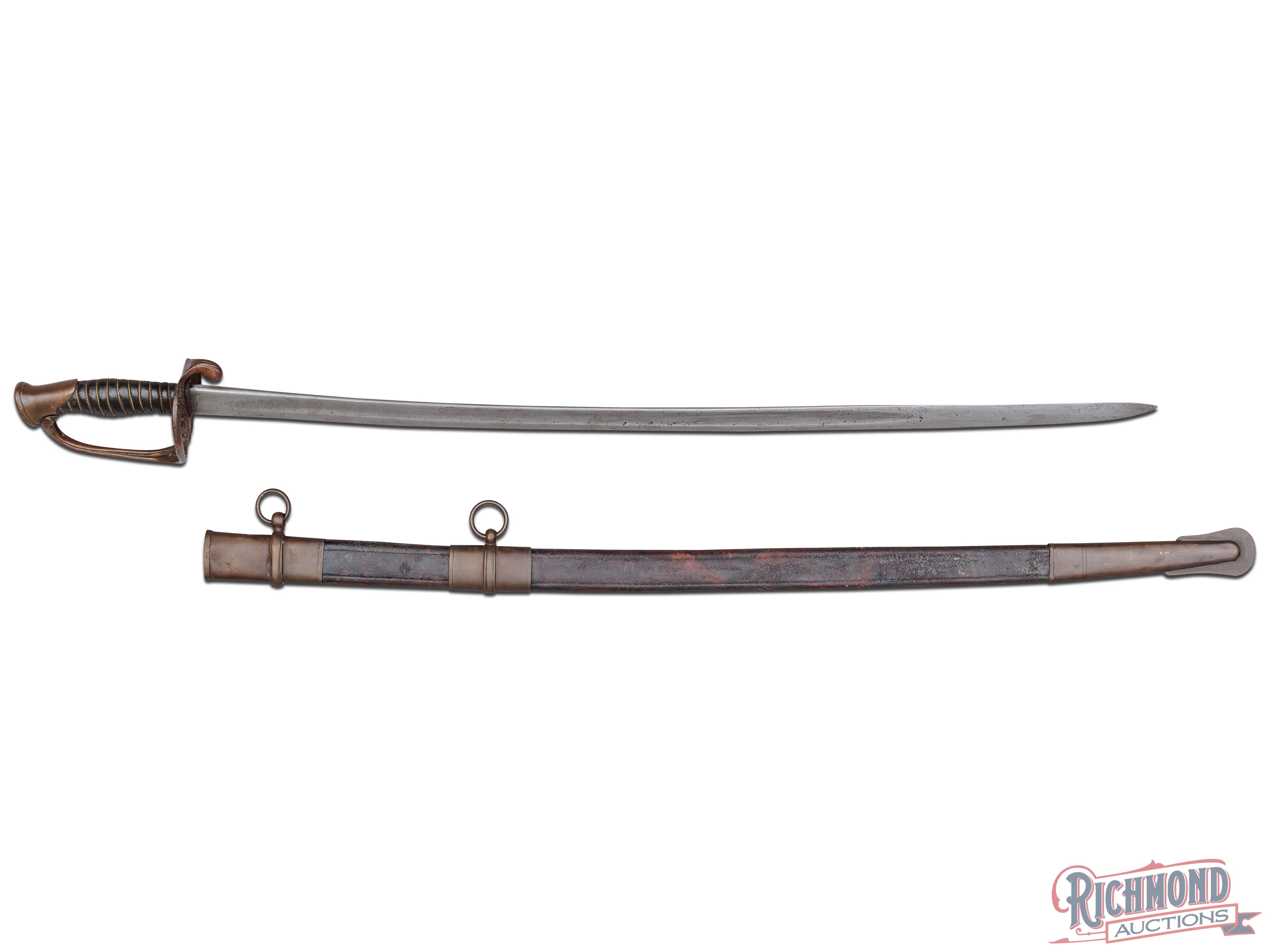 James Conning Made Field Officer's Confederate Sword With Scabbard ...