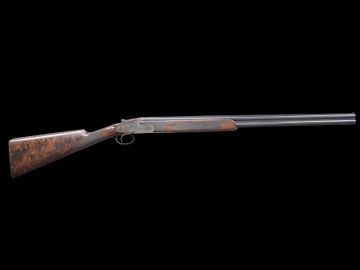 IMPORTANT INAUGURAL A. GALAZAN BOSS ACTION 20 BORE O/U SHOTGUN - SERIAL NUMBER 1