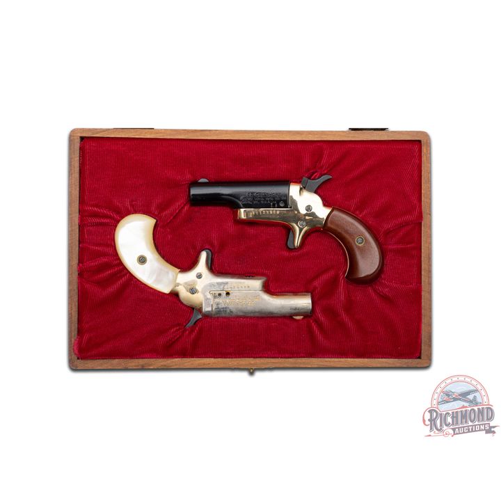 Early 1970's Colt Lord & Lady Derringer Set .22 Short in Presentation Box