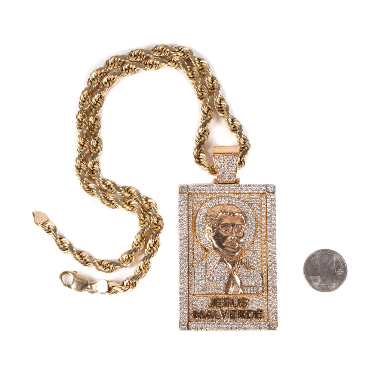 Jesus on sale malverde chain