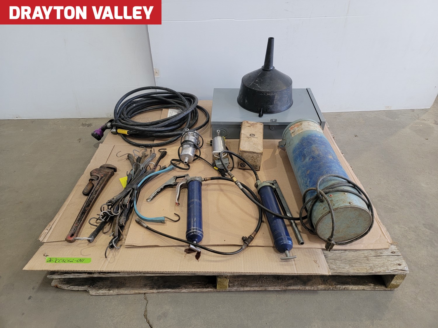 Welding Rod Oven, Grease Guns, Electrical Panel and (2) In-Line Block ...