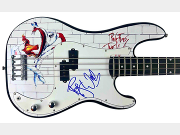 Pink Floyd: Roger Waters In-Person Signed "The Wall" Custom Themed Bass Guitar (JSA Authentication)