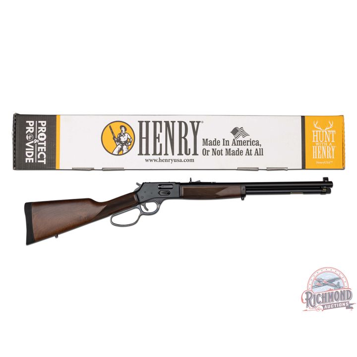New Henry H012GCL Big Boy Steel .45 Colt Lever Action Rifle in Factory Box