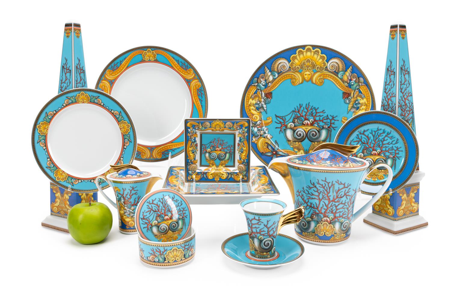 13PC LE TRESORS DE LA MER, VERSACE CHINA TABLEWARE | Ahlers