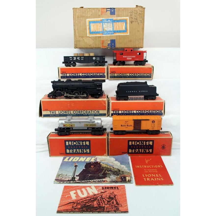 Lionel Postwar 1437WS 2025 Freight Set from 1947 Harris Toy Train