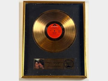 John Lennon & Yoko Ono "Milk and Honey" RIAA Gold Record Award Presented to Edward Germano