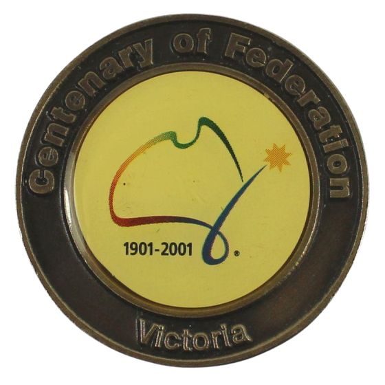 Australia Victoria 1901 - 2001 Centenary of Federation Medal, Uncirculated