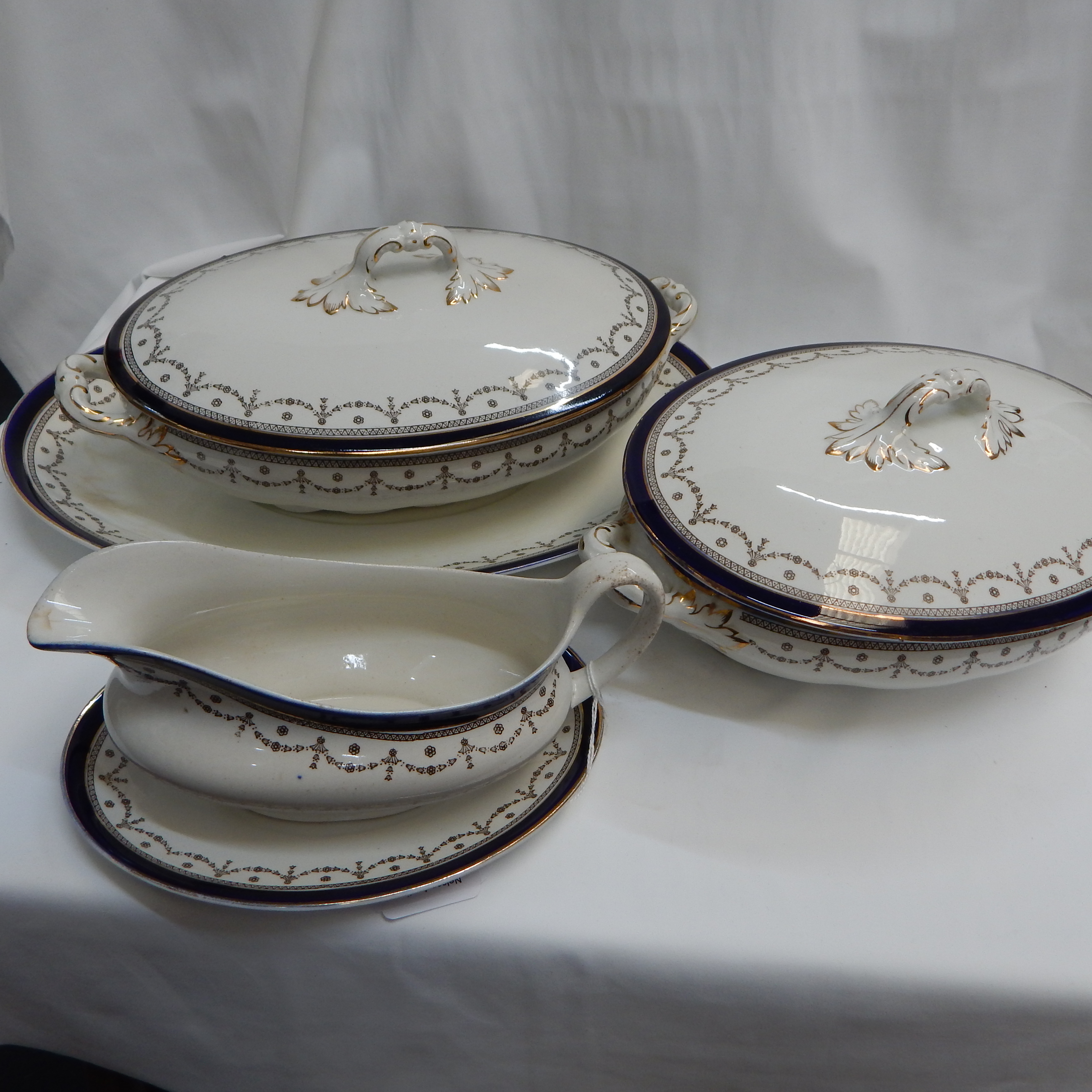5pc Alfred Meakin Bleu de Roi c1925 — NZ auction result