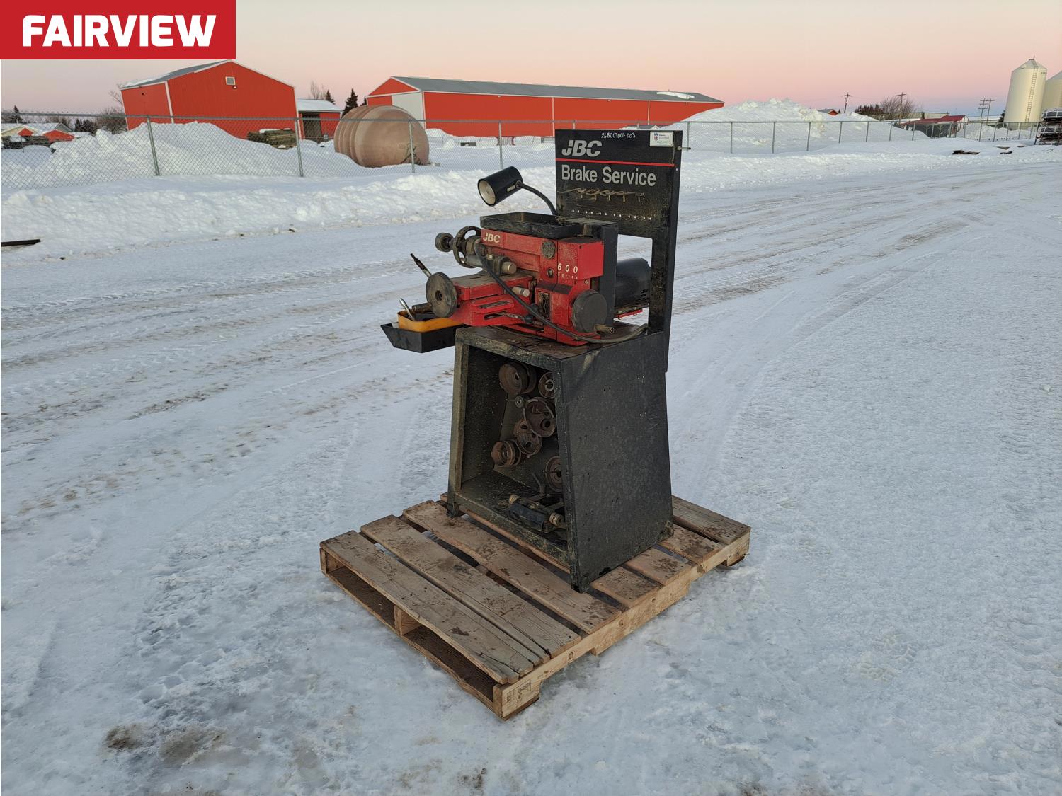 JBC 600 Series Broke Lathe Machine [26BD07001-003] | Team Auctions