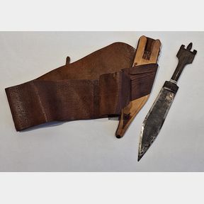 WW2.Italian Somalia Troops Waist-belt & Billao Knife