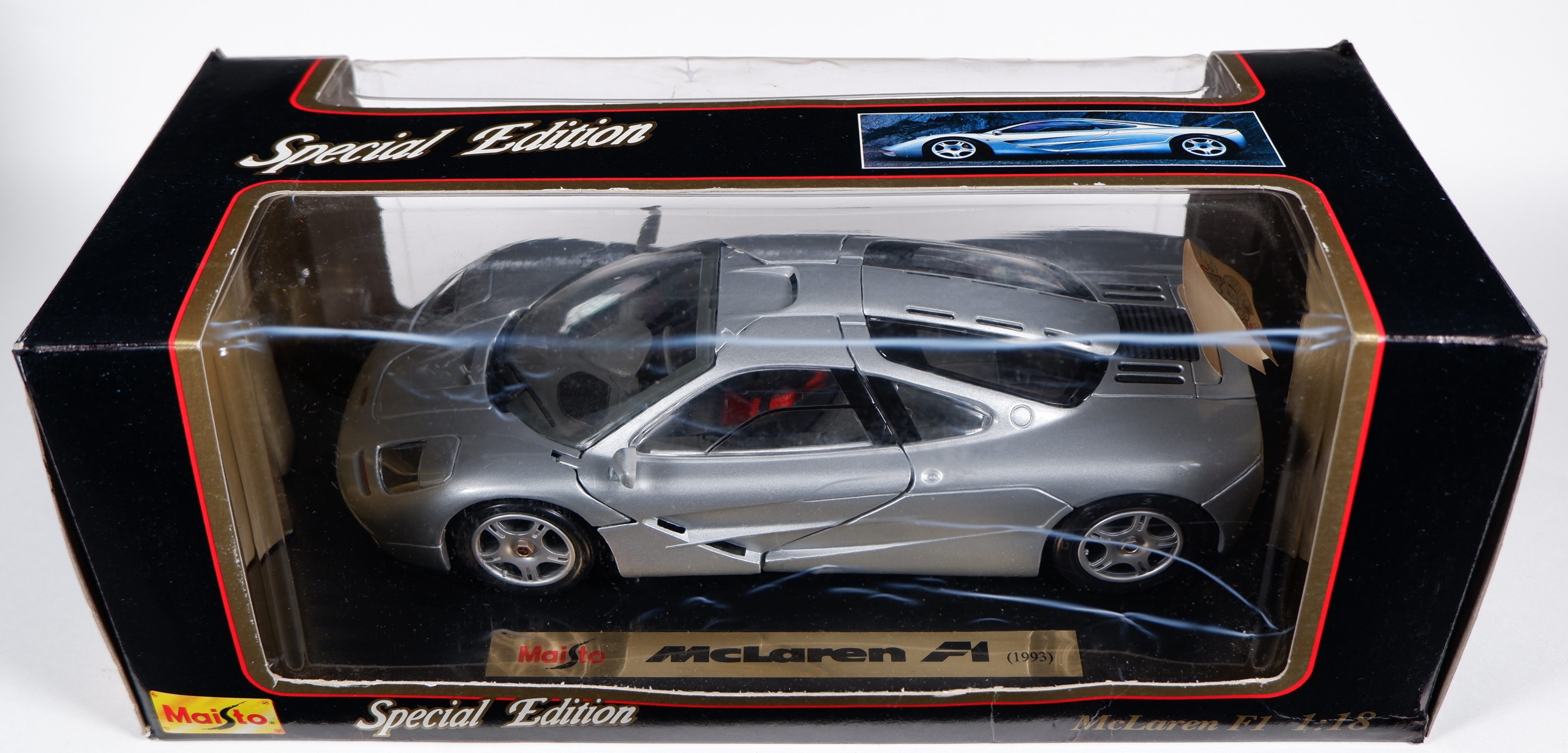 McLAREN: A Special Edition Maisto 1:18 scale 1993 McLaren F1