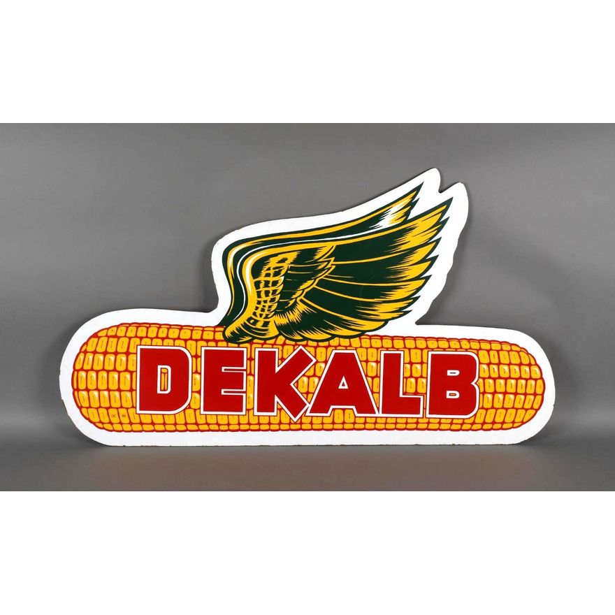 (Large) Dekalb (Seed Corn) Winged Ear Masonite Sign