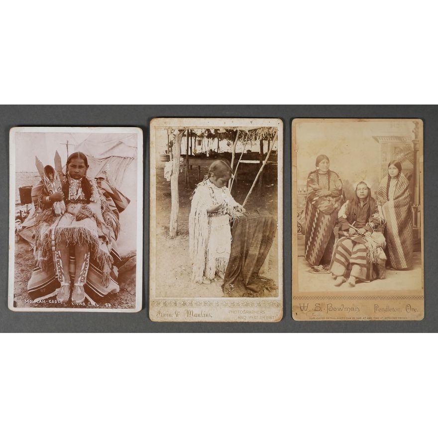 Pendleton Blanket Native American Cabinet Cards