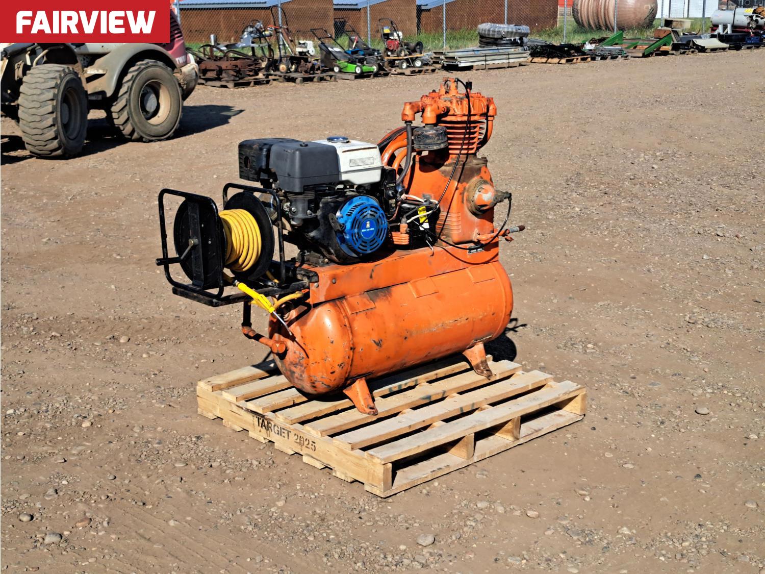 Powerfist 420 cc Gas Engine Powered Air Compressor [25IE06018-002 ...