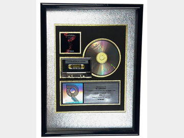 Michael Jackson "Scream" Platinum Sales Award Presented to Ed Germano