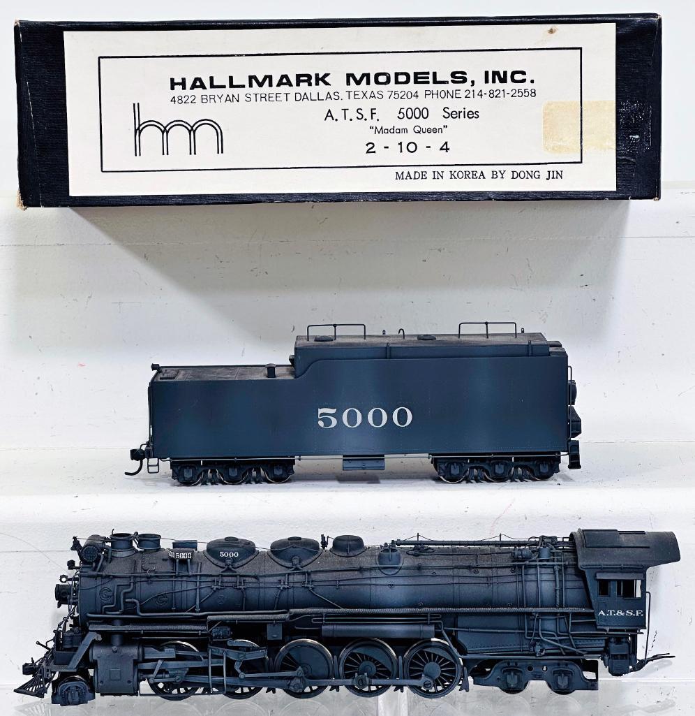 Hallmark Models Brass HO Scale ATSF 5000 Series Madam Queen