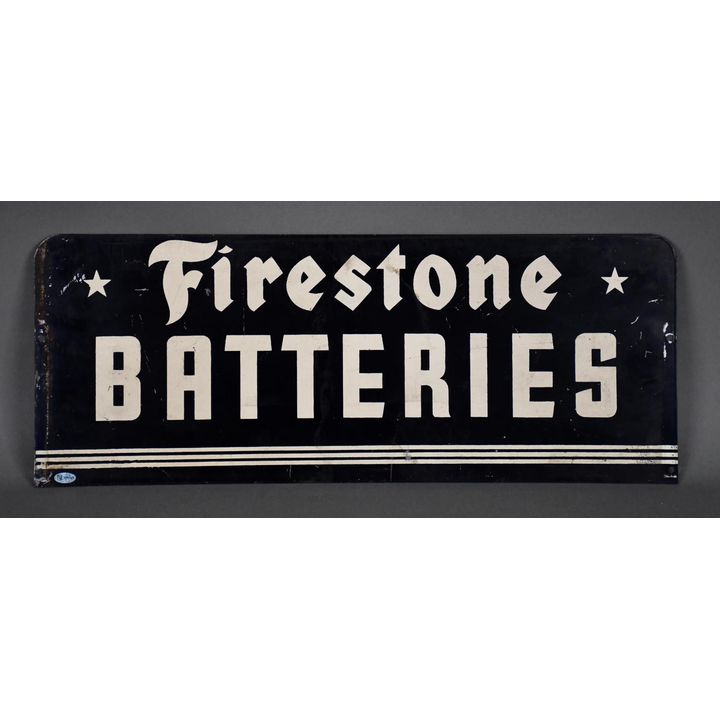 Firestone Batteries Metal Rack Sign (TAC)