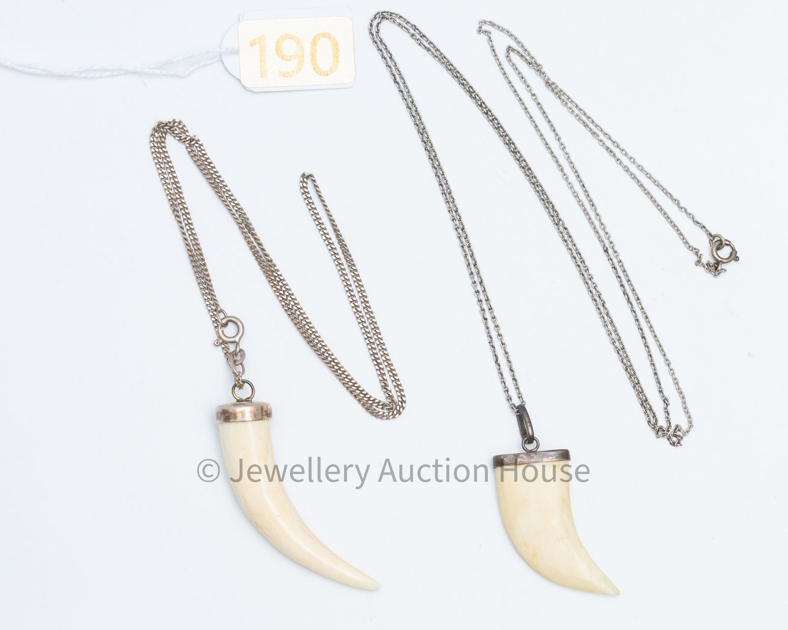 2 X LOT IVORY JEWELLERY Jewellery Auction House