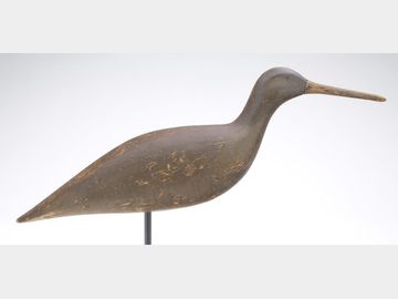 Curlew, attributed to Ezra Hankins, Point Pleasant, New Jersey, last quarter 19th century.