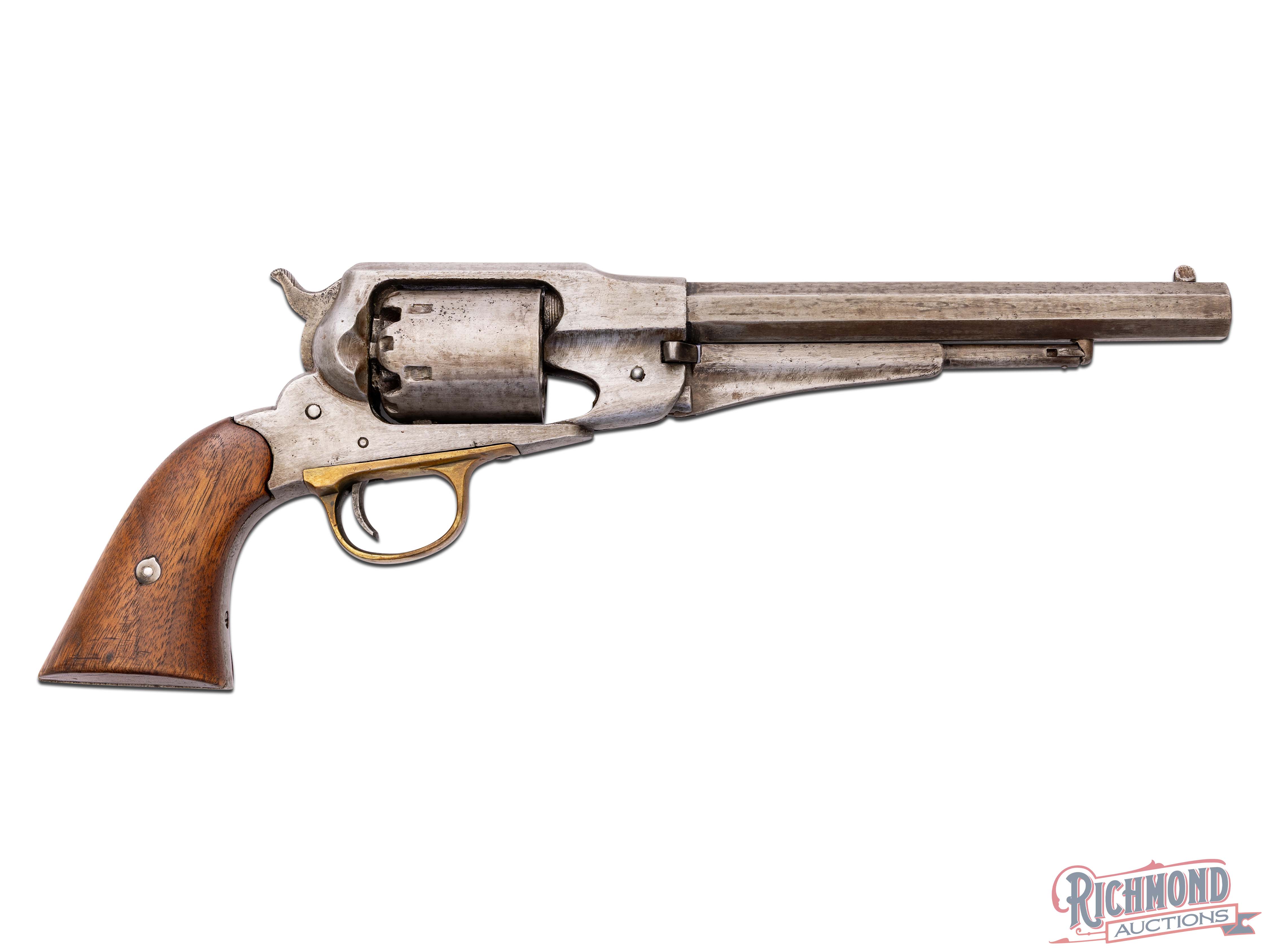 1864 Antique Remington Model 1858 Army .44 Cal Percussion Revolver ...