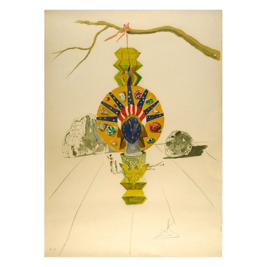SALVADOR DALI, Time Suite, American Clock