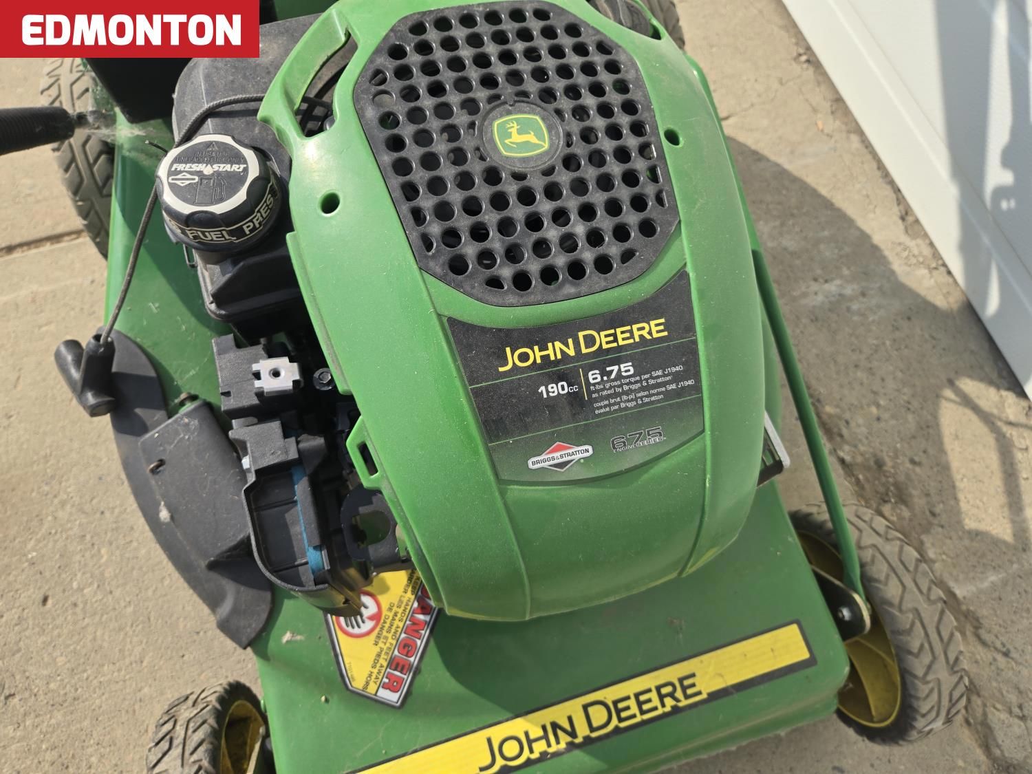 John Deere JS35 Self Propelled Electric Start Lawnmower [25IN48012-064 ...