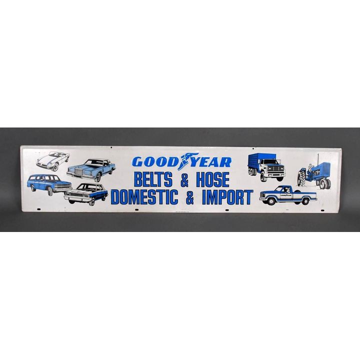 Goodyear Belts & Hose Domestic & Imports w/Graphics Metal Sign (TAC)