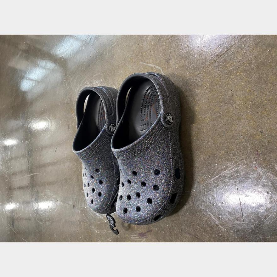 Crocs Adults' Classic Glitter III Clogs size m3 w5 | Lone Star Bidding