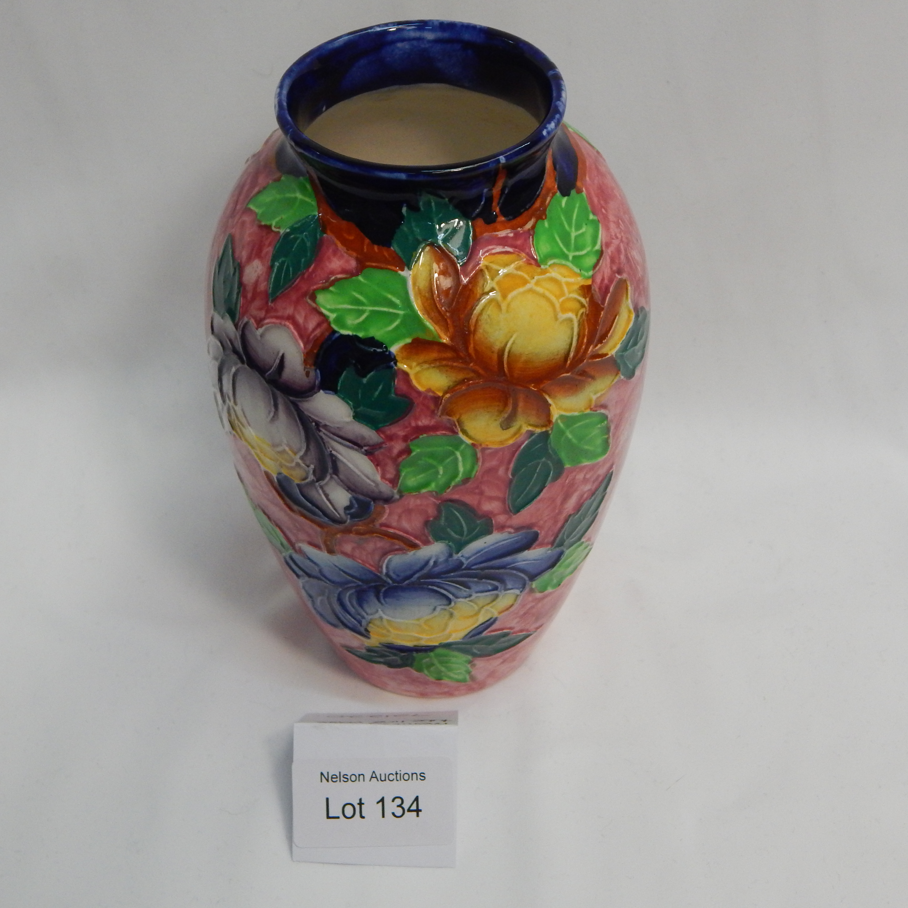 c1950 Maling Tube Line Vase — sold at auction in New Zealand for $70