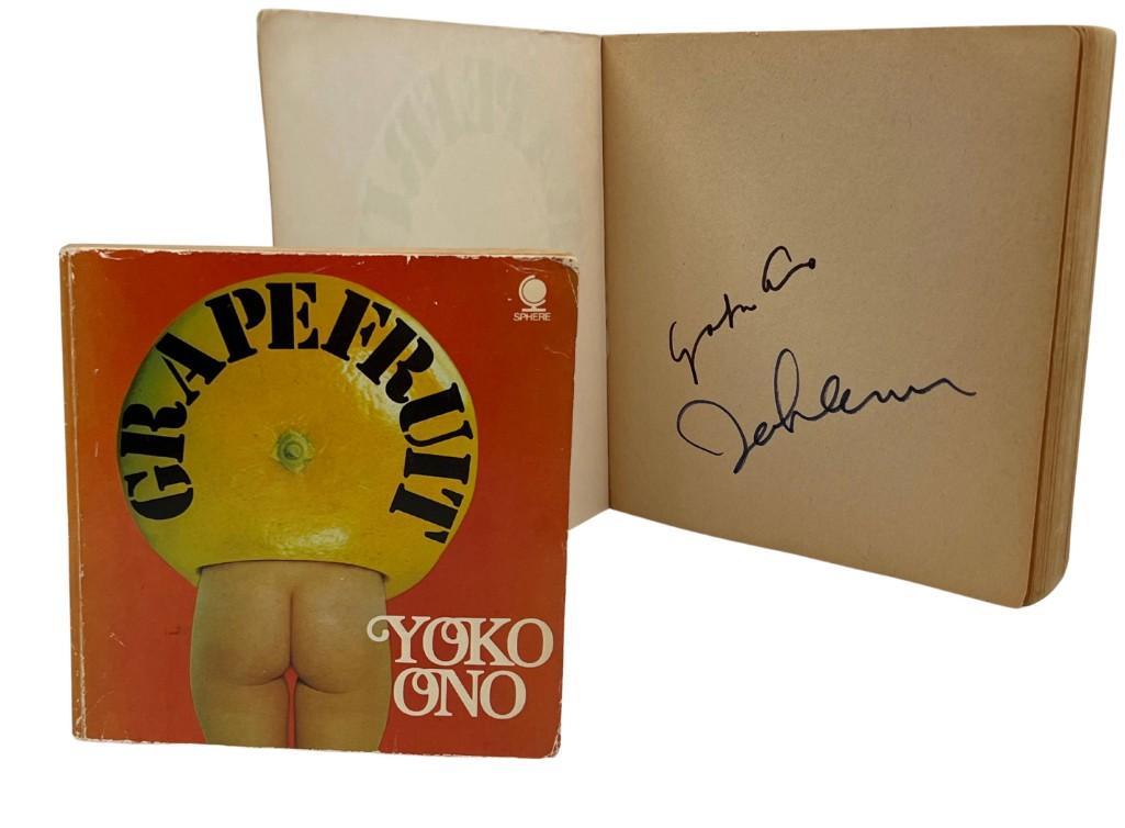 Beatles: John Lennon & Yoko Ono Dual-Signed 