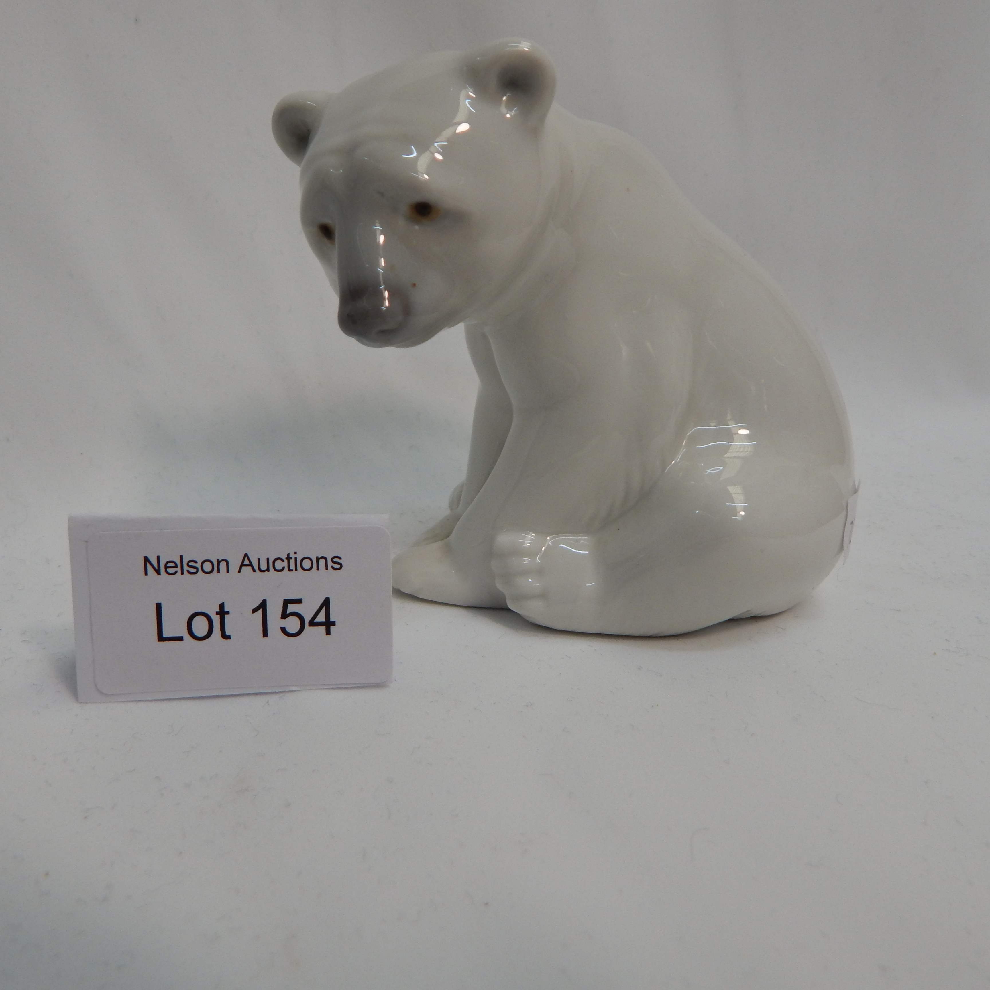 Lladro Polar Bear Figurine — sold at auction in New Zealand for $80