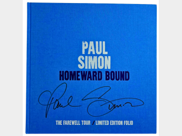 Paul Simon Signed "Homeward Bound" Tour (#36/200) Limited Edition Book (Third Party Guaranteed)