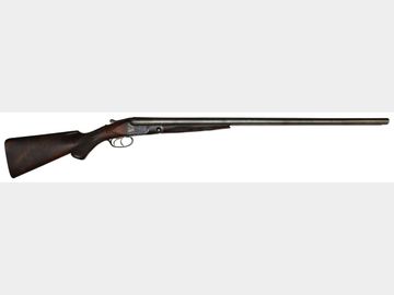 EXTRAORDINARY LANDMARK PARKER DH GRADE 12 GAUGE LIKELY THE LAST DAMASCUS BARRELED GUN EVER MADE IN