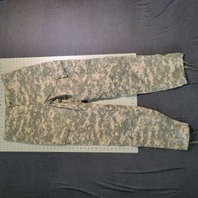 Digital Camo Army Combat Uniform Trousers, Size Medium Extra-long