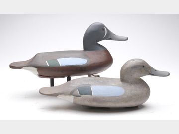 Pair of blue wing teal, Jay Evans McKinney, Elkton, Maryland
