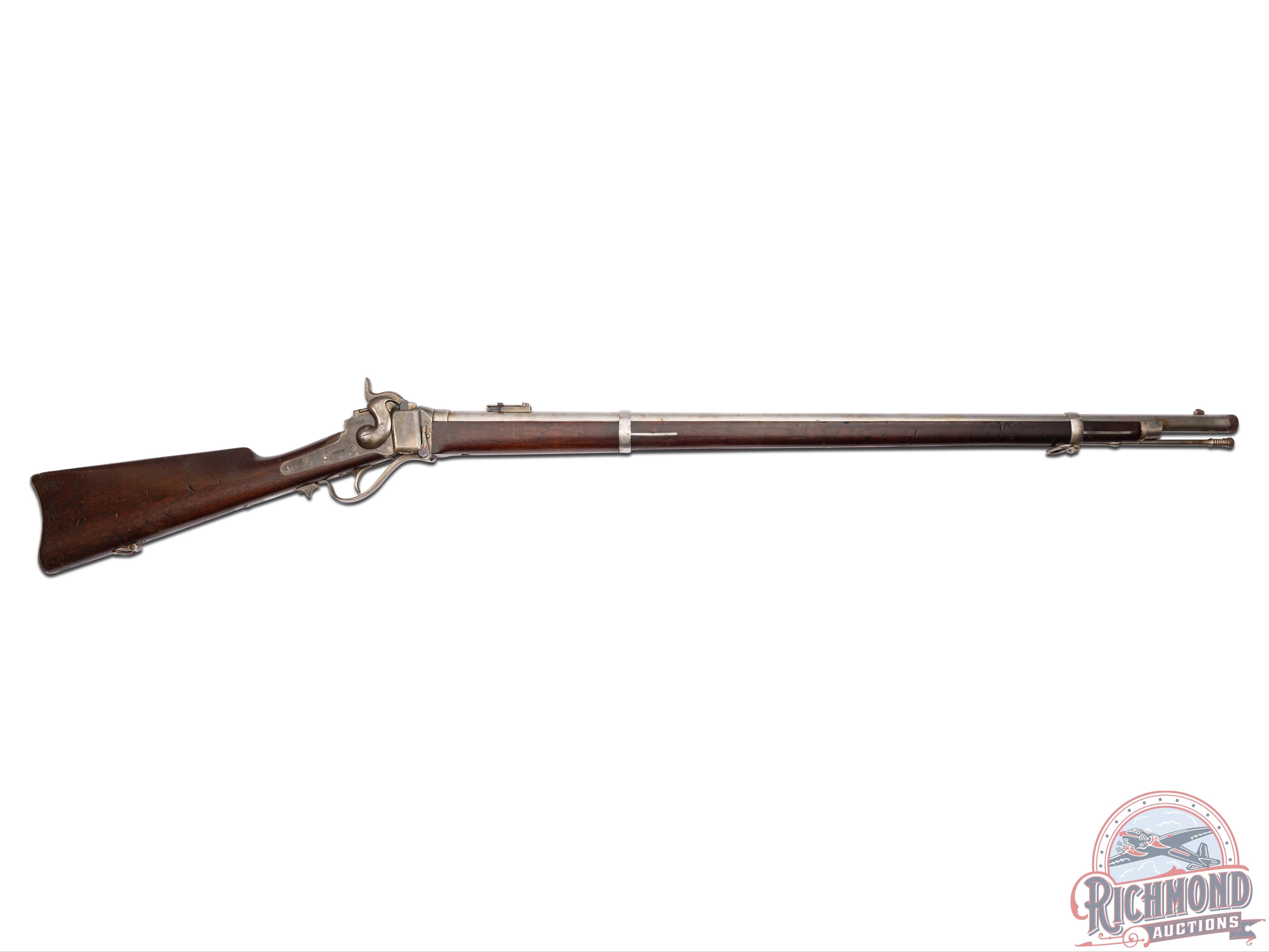 Rare Springfield Altered Sharps Model 1870 Rifle | Richmond Auctions