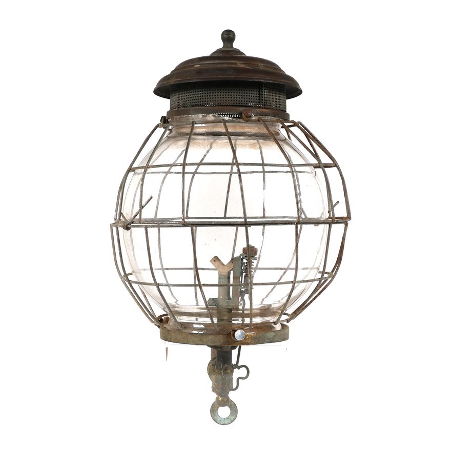 Antique JB COLT Gas Light Fixture
