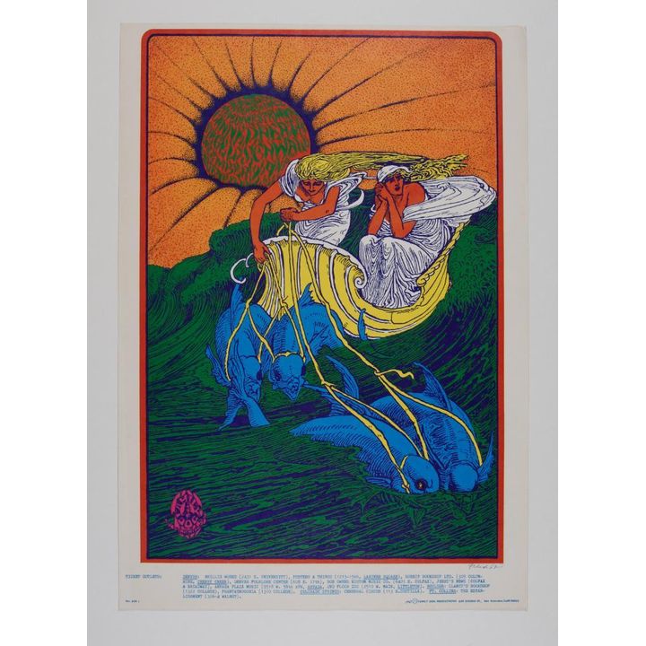 1967 FD-D14 Canned Heat 1601 W Evans St Poster Excellent 79