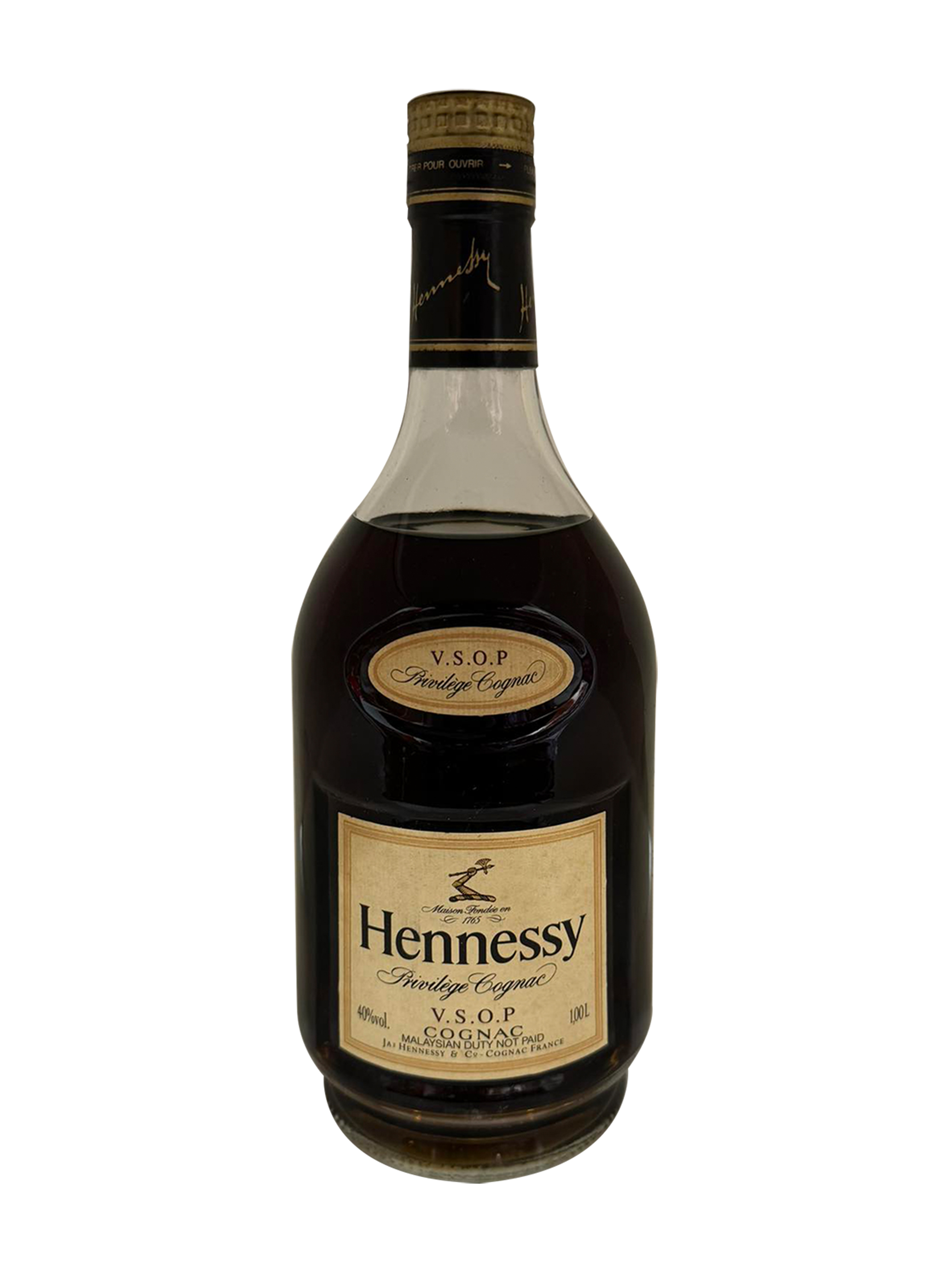 1990-2000, HENNESSY VSOP COGNAC, 1L with box. | MUSE ATLAS