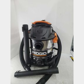 RIDGID 10 Gallon 6.0 Peak HP Stainless Steel Wet/Dry Shop Vacuum