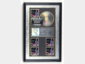 Michael Jackson "HIStory: Past, Present and Future, Book I" RIAA Platinum Sales Award Presented