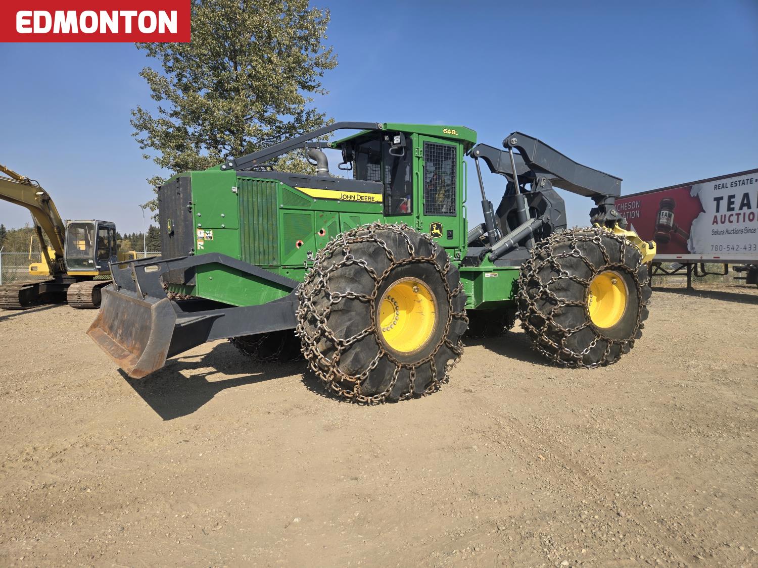 2017 John Deere 648L 4x4 Skidder [25JC44003-001] | Team Auctions