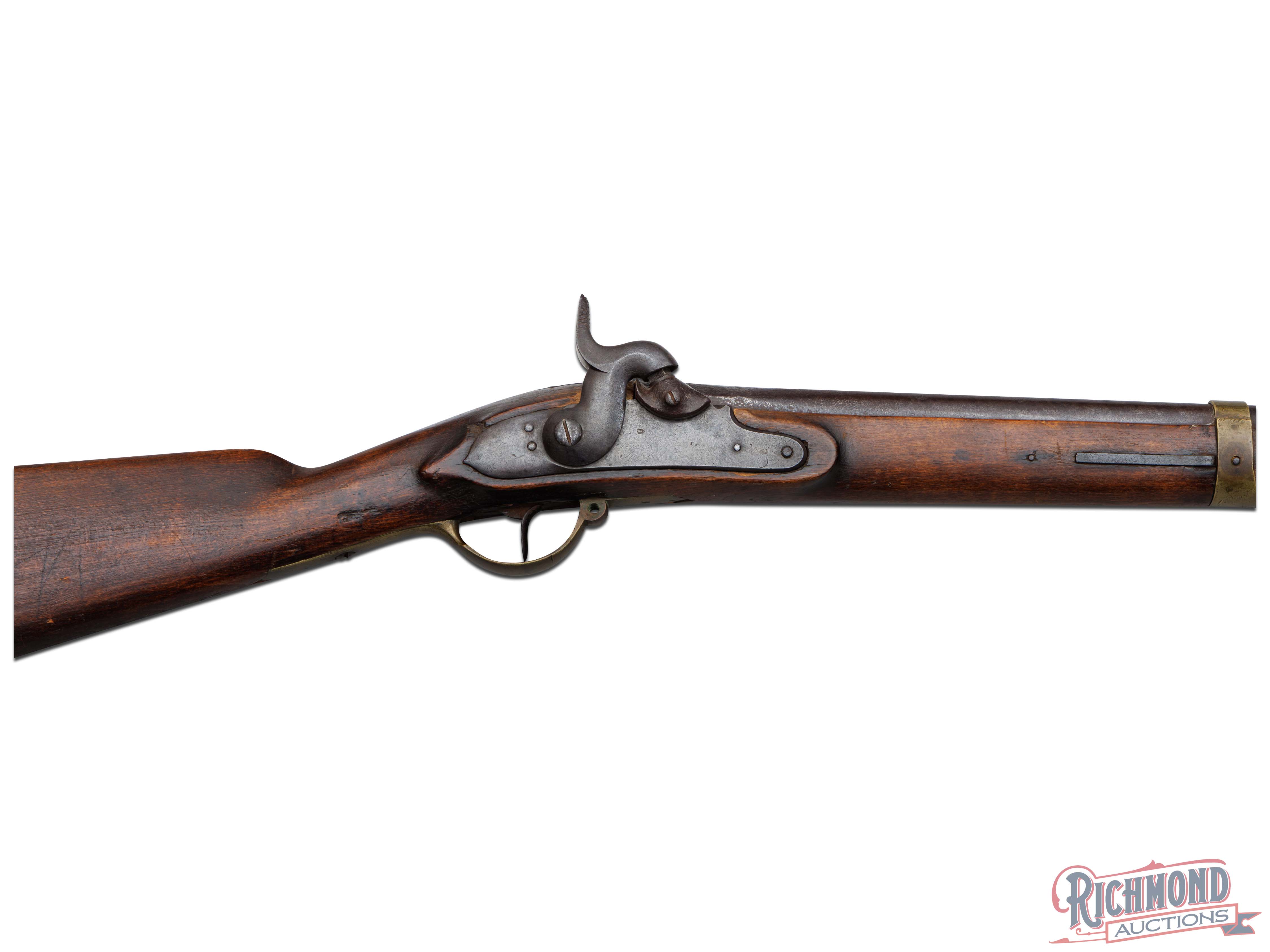Civil War Era Potsdam Style 75 Caliber Smoothbore Percussion Musket ...