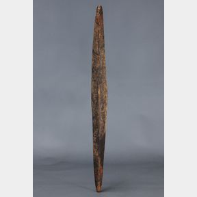 FINE EARLY PARRYING SHIELD, SOUTHEAST AUSTRALIA