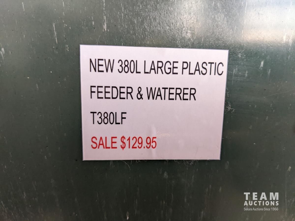 380L Plastic Trough (Unused) [23JB05999-061] | Team Auctions